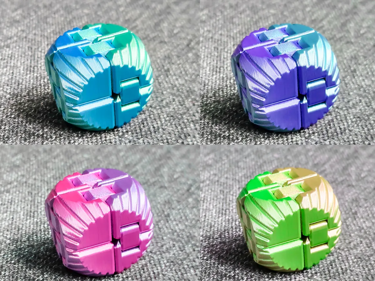 Round Infinity cube! Fidget