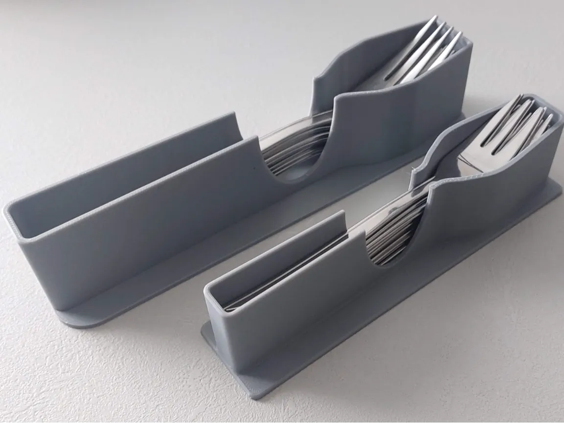Fork organizer - two sizes + spoon