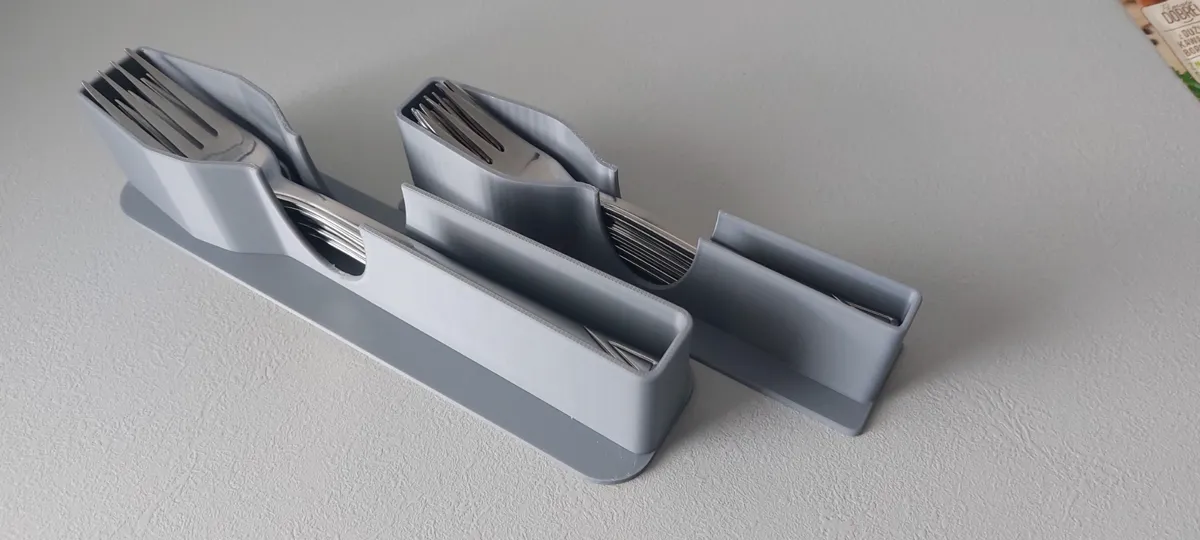 Fork organizer - two sizes + spoon, photo 3 of 4 - Fork organizer - two sizes + spoon Kitchen & Dining