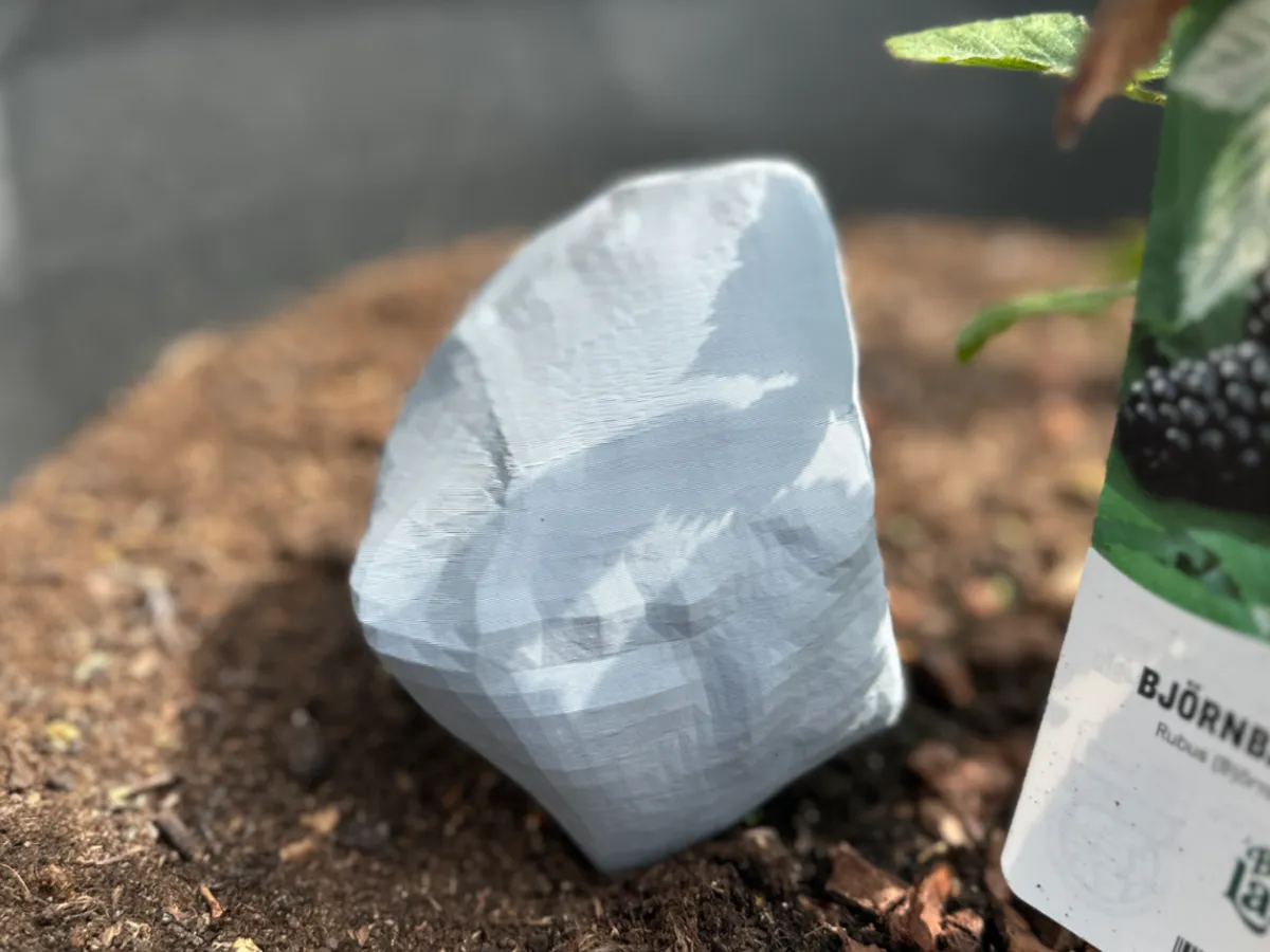 self watering rock