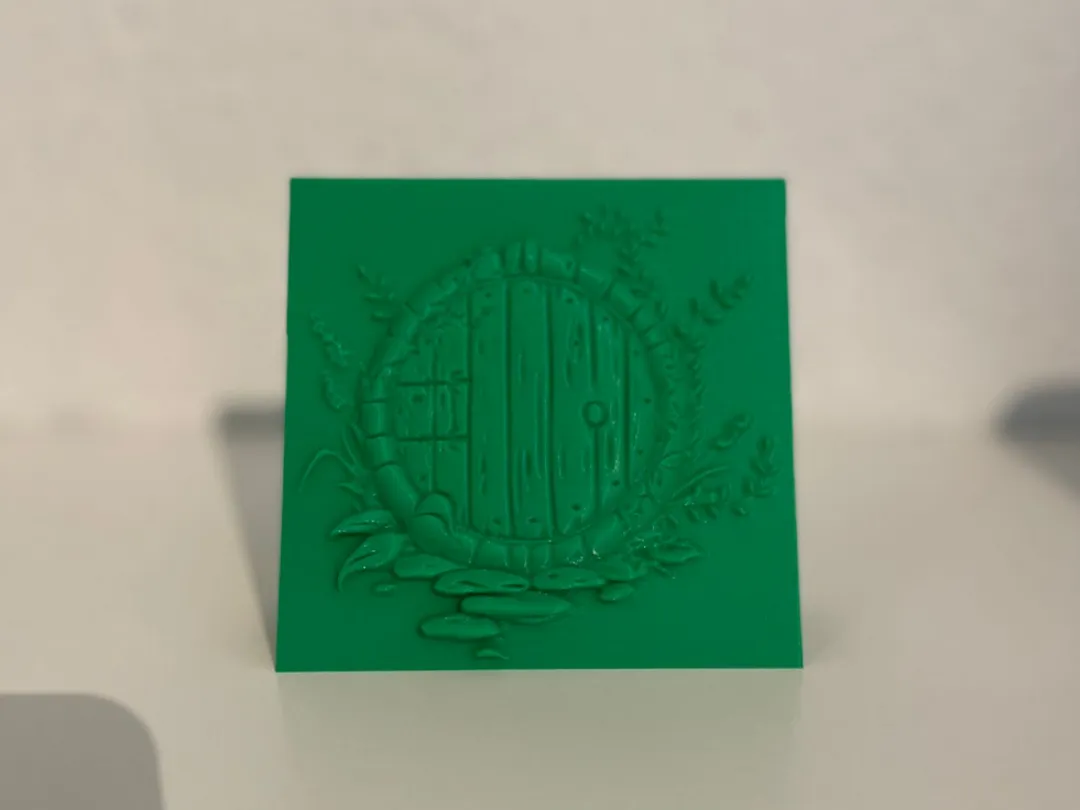 Hobbit Home Door Relief