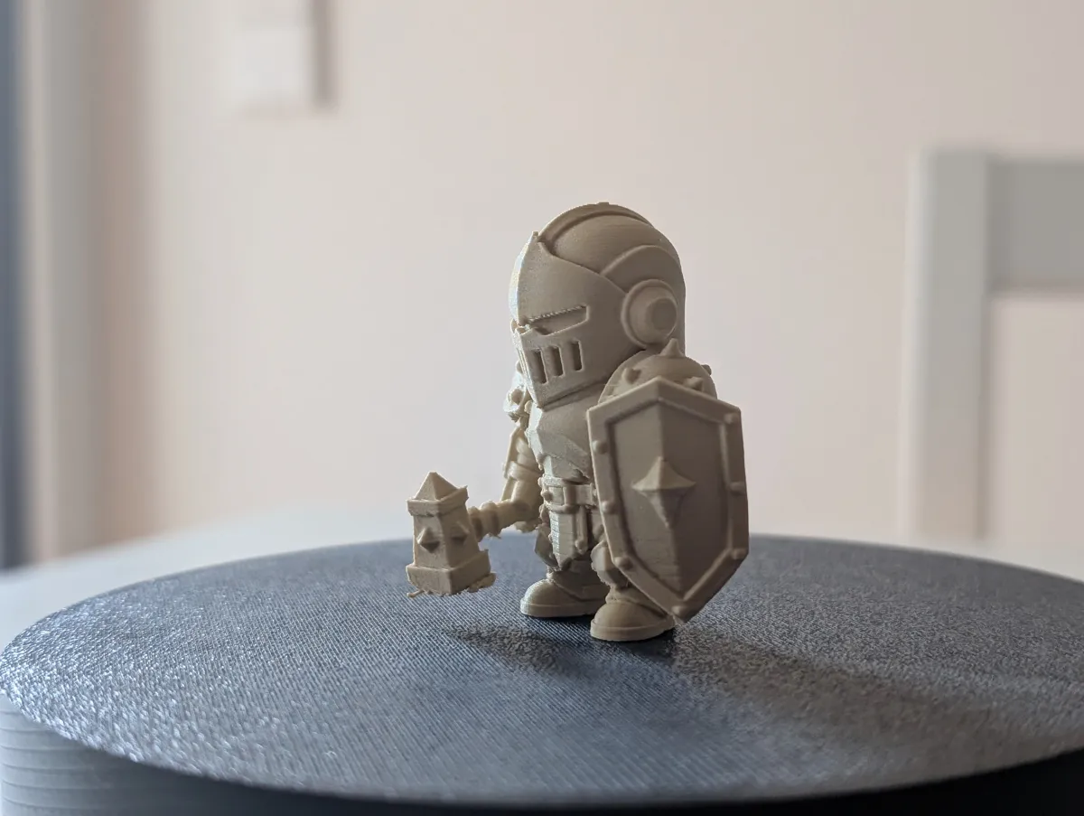 Chibi Knight Miniature Figurine, photo 3 of 4 - Chibi Knight Miniature Figurine Figurines & Collectibles
