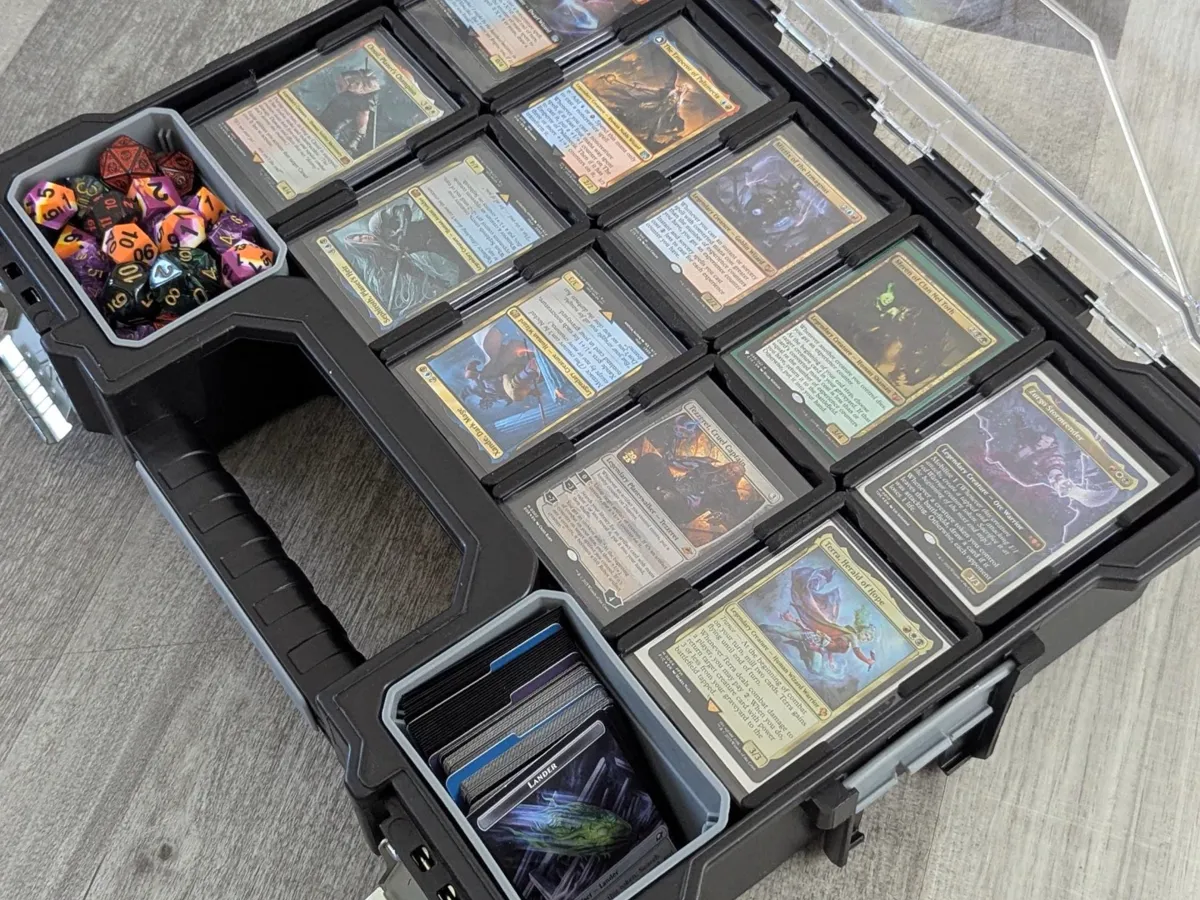 Toolbox MTG Commander Box Inserts MTG carry case