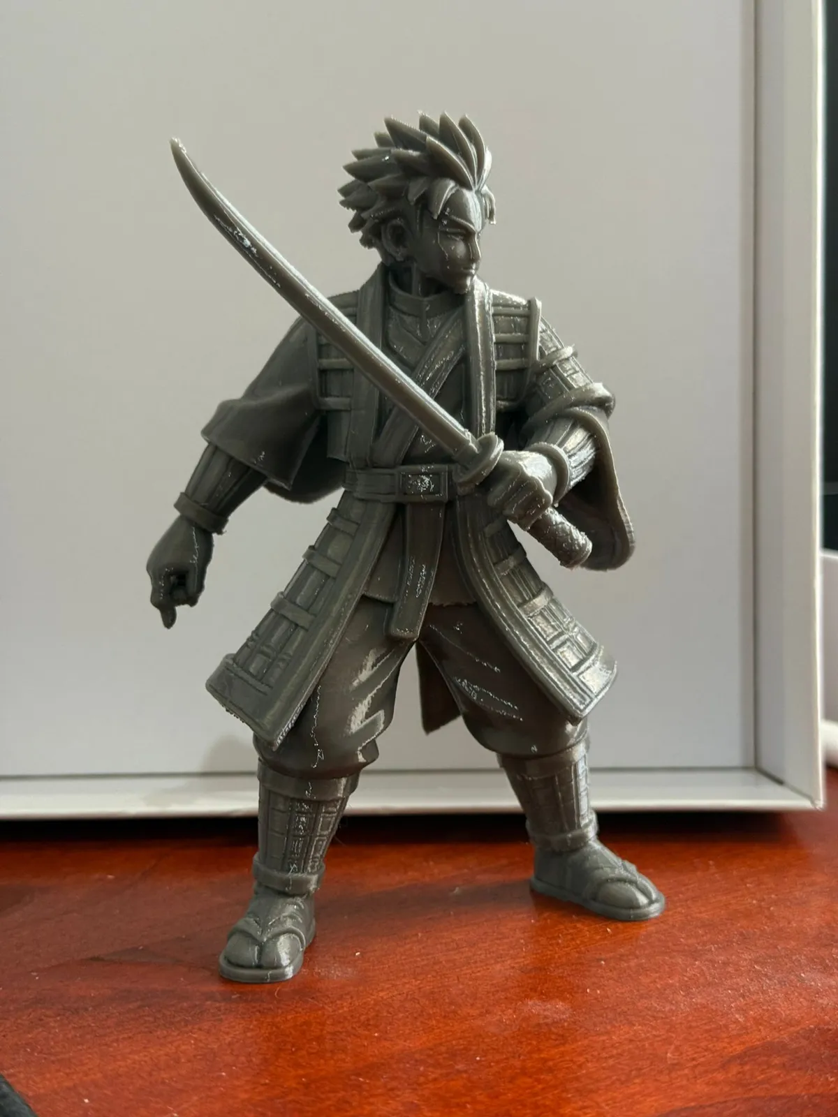 Dark Samurai, Demon Slayer Inspired Statue, photo 4 of 4 - Dark Samurai, Demon Slayer Inspired Statue Figurines & Collectibles