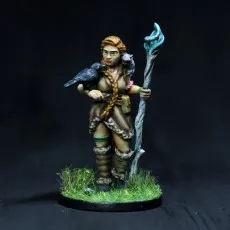 Muriel, Druid of the Plains DnD miniature