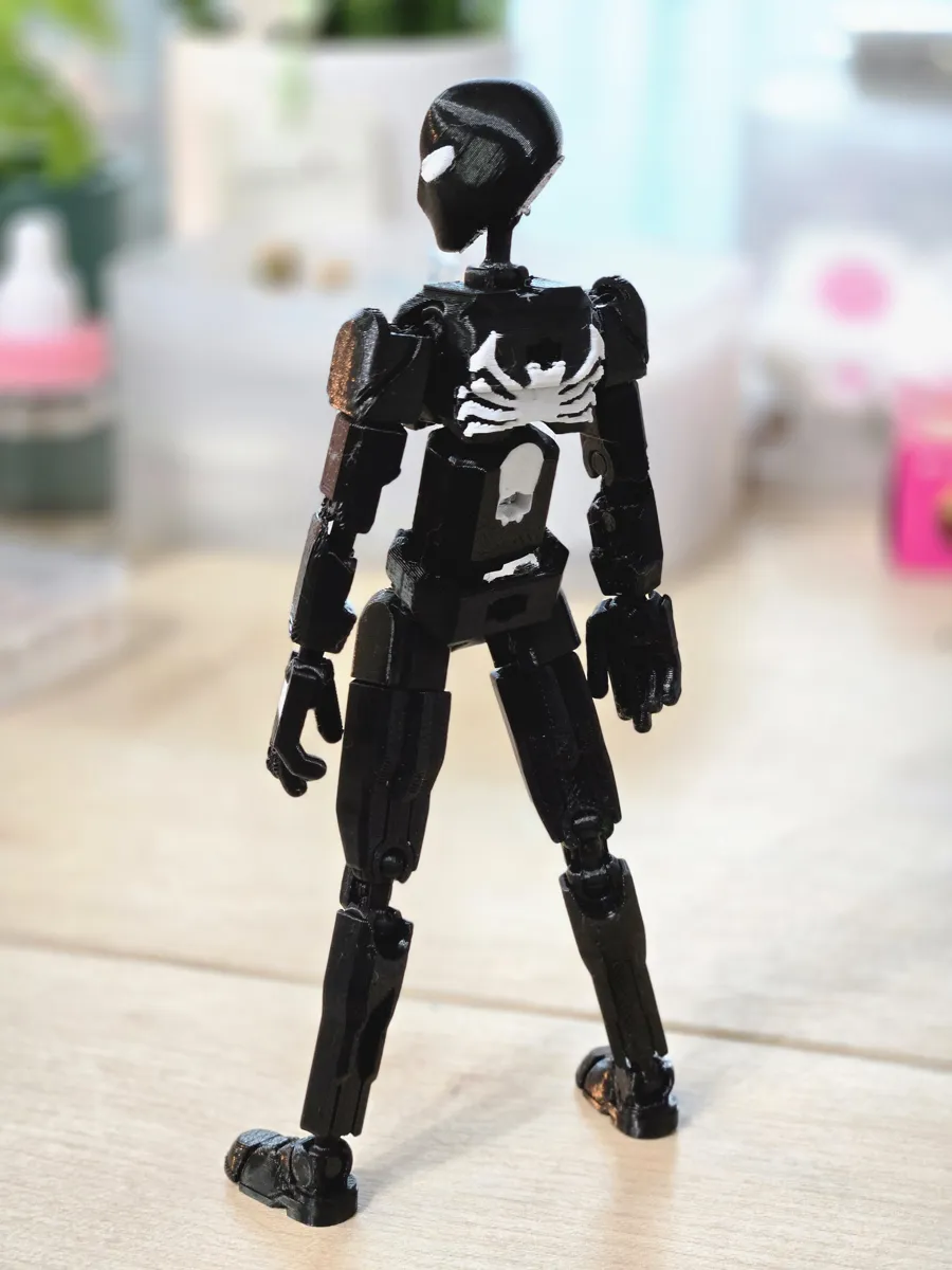 Proto 9 Spider Man Black Webbing Action Figure, photo 3 of 4 - Proto 9 Spider Man Black Webbing Action Figure Figurines & Collectibles