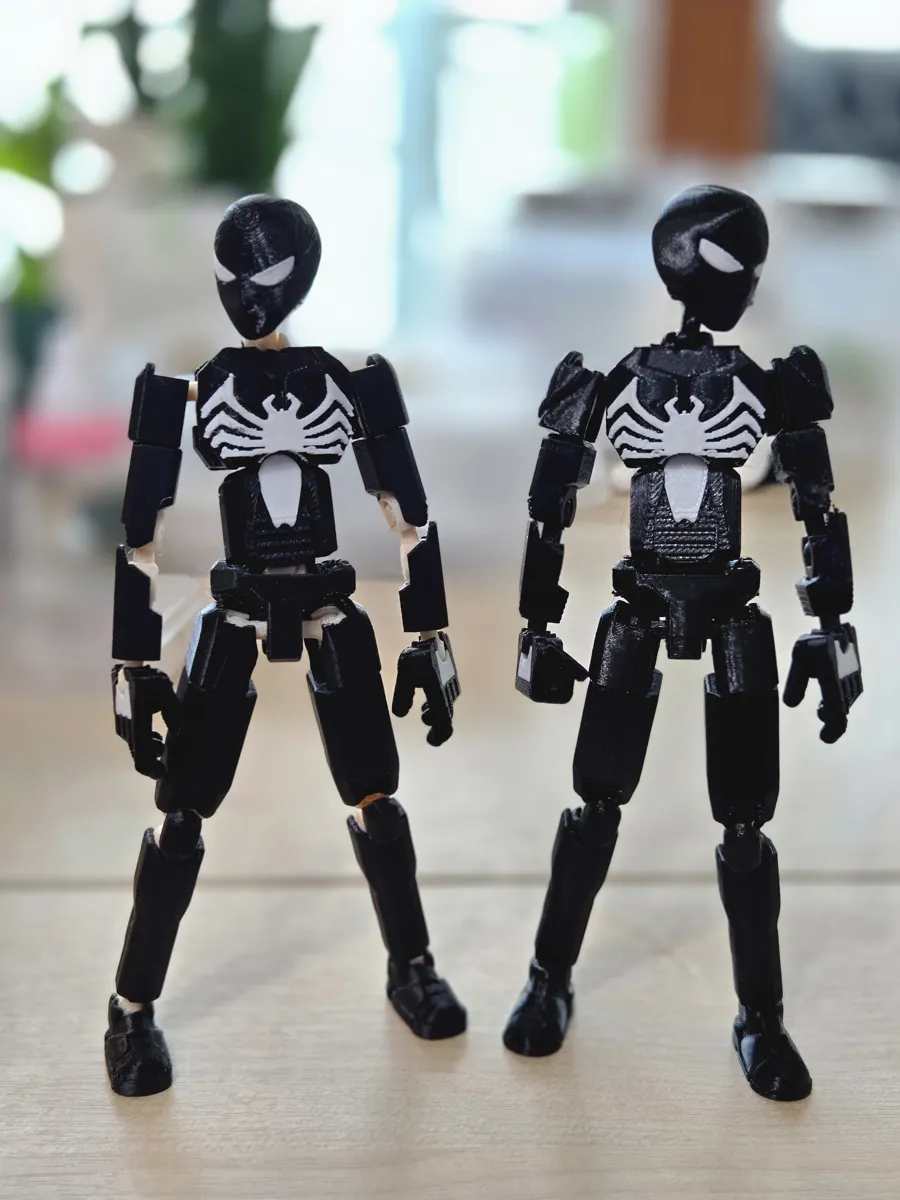 Proto 9 Spider Man Black Webbing Action Figure, photo 4 of 4 - Proto 9 Spider Man Black Webbing Action Figure Figurines & Collectibles
