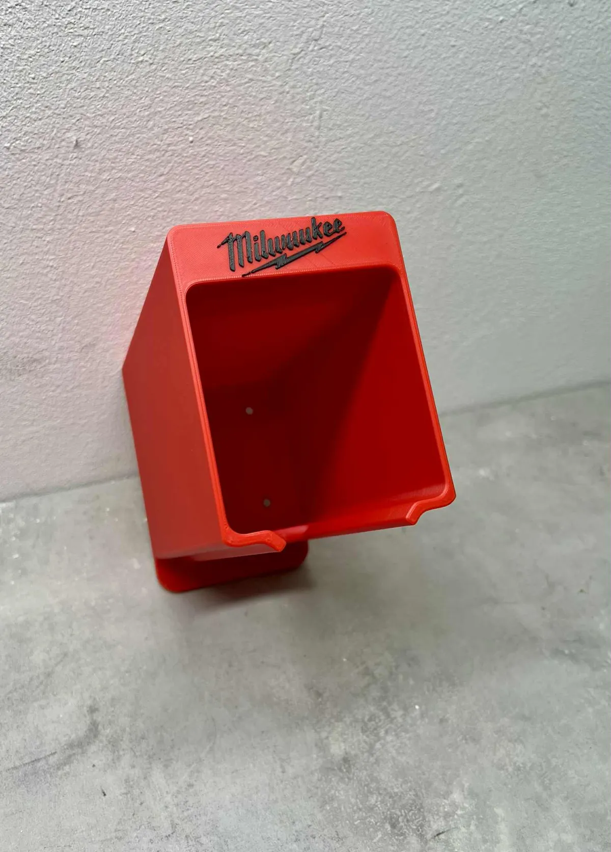 Modular Milwaukee drill/impact holder with shelf, photo 3 of 4 - Modular Milwaukee drill/impact holder with shelf Tools & Workshop