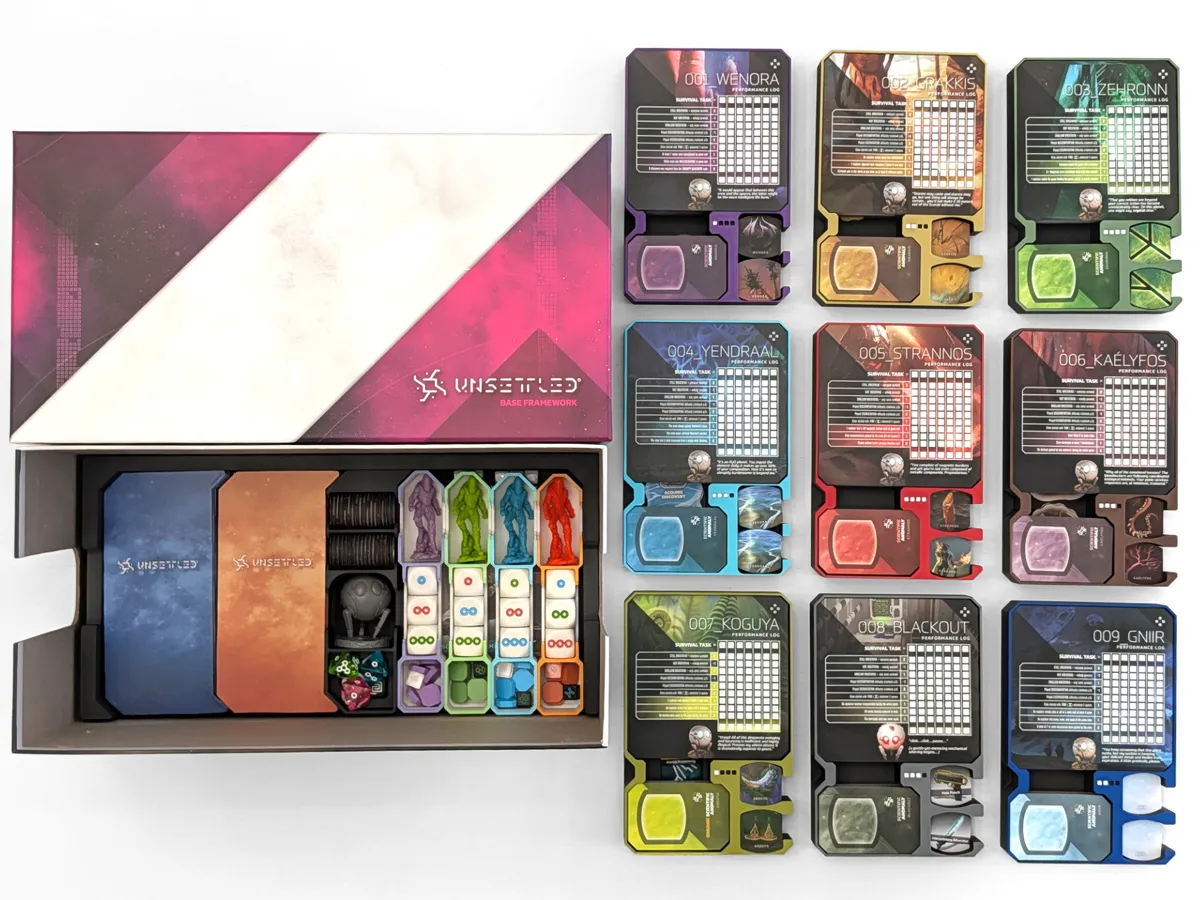 Unsettled w/9 Planets - Organizer Insert