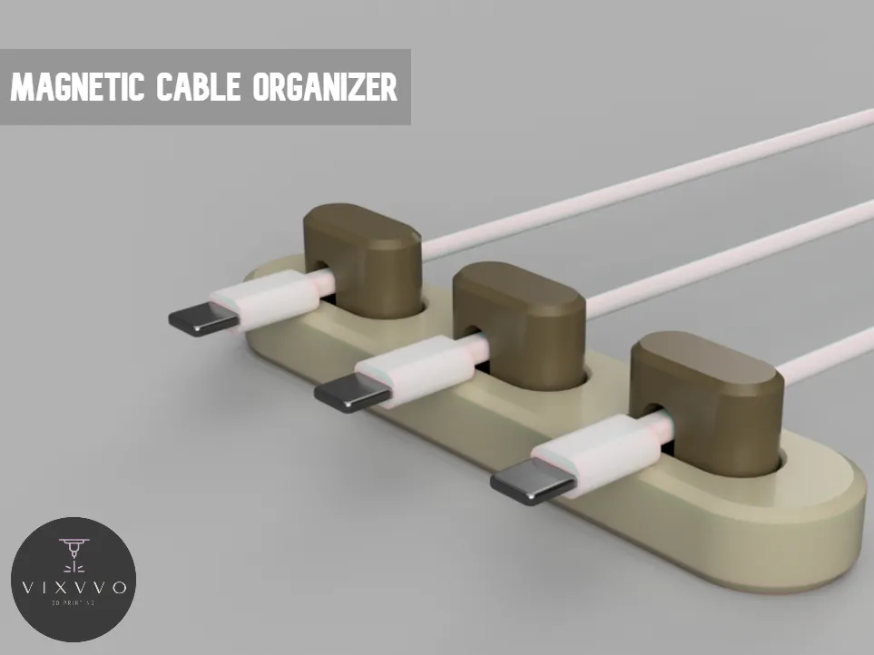 Magnetic Cable Organizer