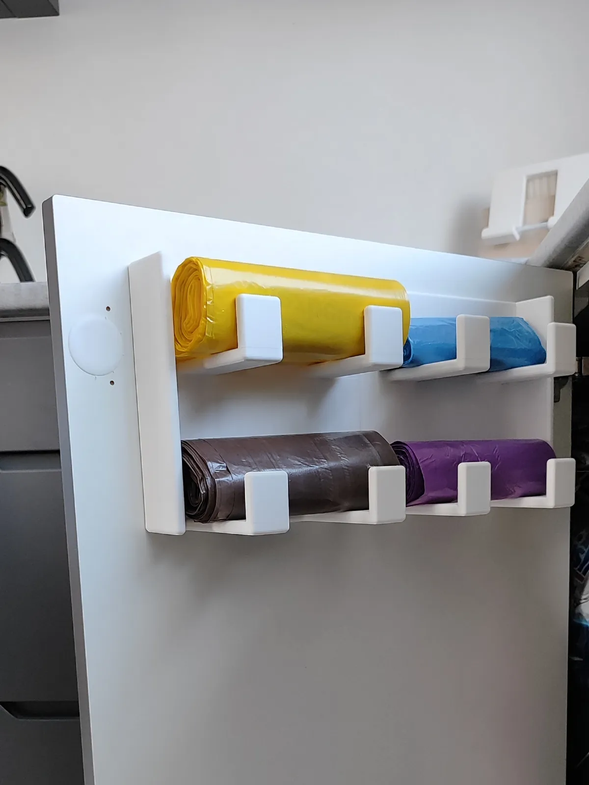 Cabinet Trash Bag Holder, Kitchen Organizer, photo 4 of 4 - Cabinet Trash Bag Holder, Kitchen Organizer Kitchen & Dining