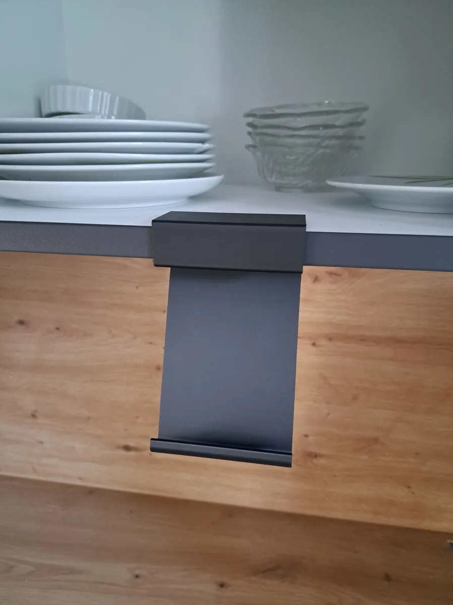 Kitchen Cabinet Clip Phone Holder, photo 3 of 4 - Kitchen Cabinet Clip Phone Holder Mobile & Device Accessories