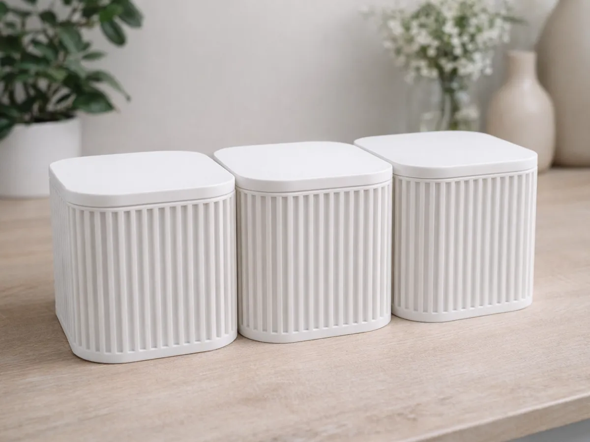 Modular Stackable Storage Box S 80x80x80 with Lid