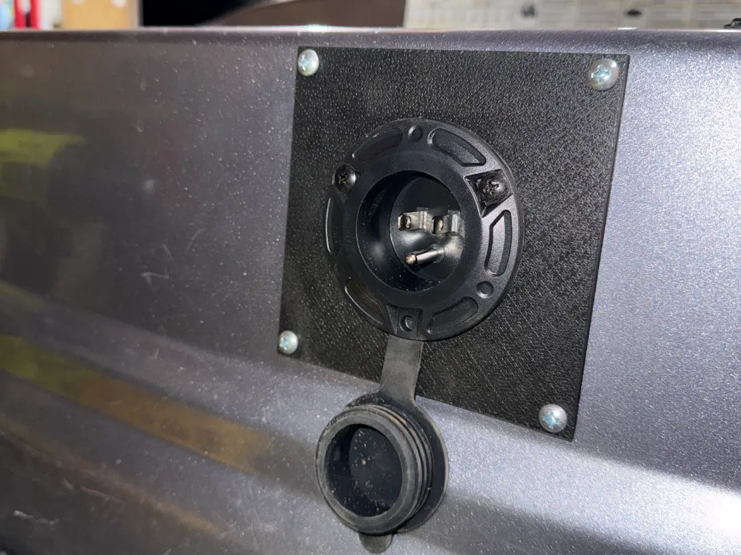 Yamaha Golf Cart Charging Port Cover - Lithium