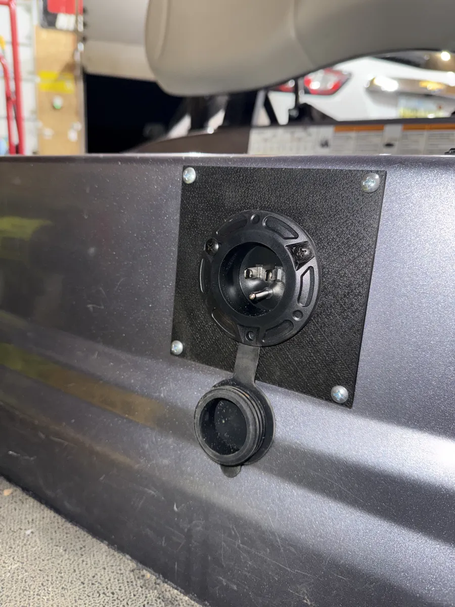 Yamaha Golf Cart Charging Port Cover - Lithium, photo 3 of 4 - Yamaha Golf Cart Charging Port Cover - Lithium Sports & Fitness