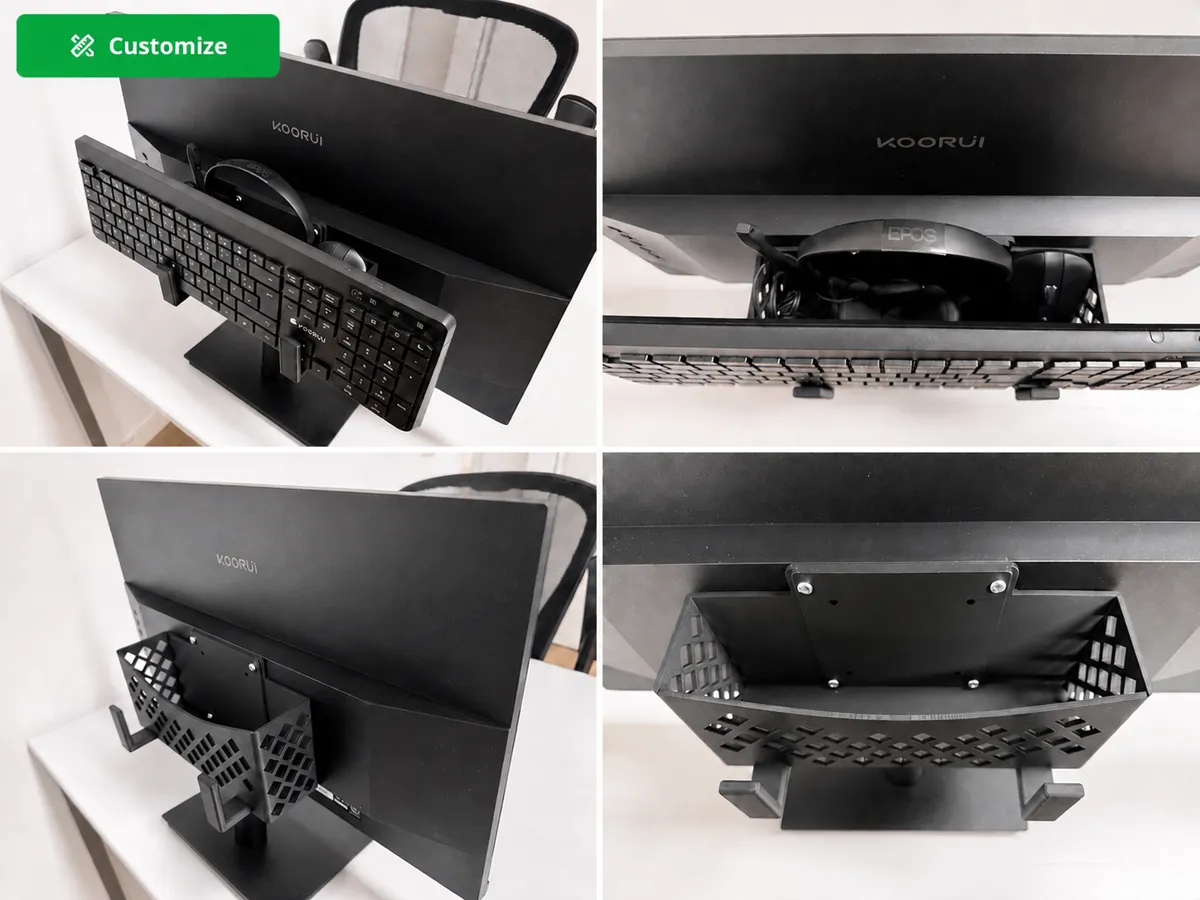 VESA Monitor Organizer | Mouse, Headset & Keyboard - Electronics, in stock in India