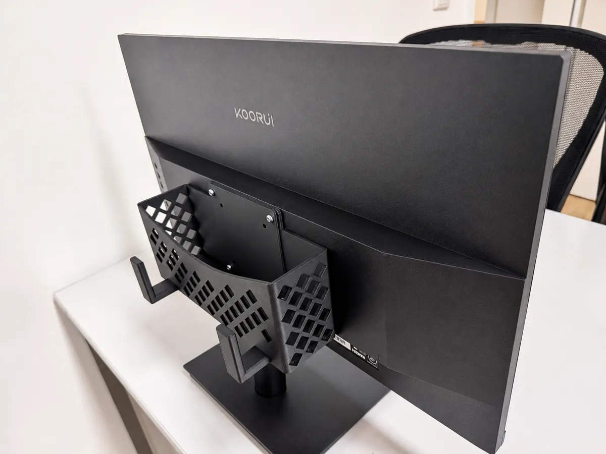 VESA Monitor Organizer | Mouse, Headset & Keyboard, photo 3 of 4 - VESA Monitor Organizer | Mouse, Headset & Keyboard Hobby & DIY