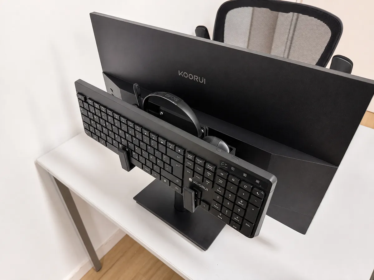 VESA Monitor Organizer | Mouse, Headset & Keyboard, photo 4 of 4 - VESA Monitor Organizer | Mouse, Headset & Keyboard Hobby & DIY