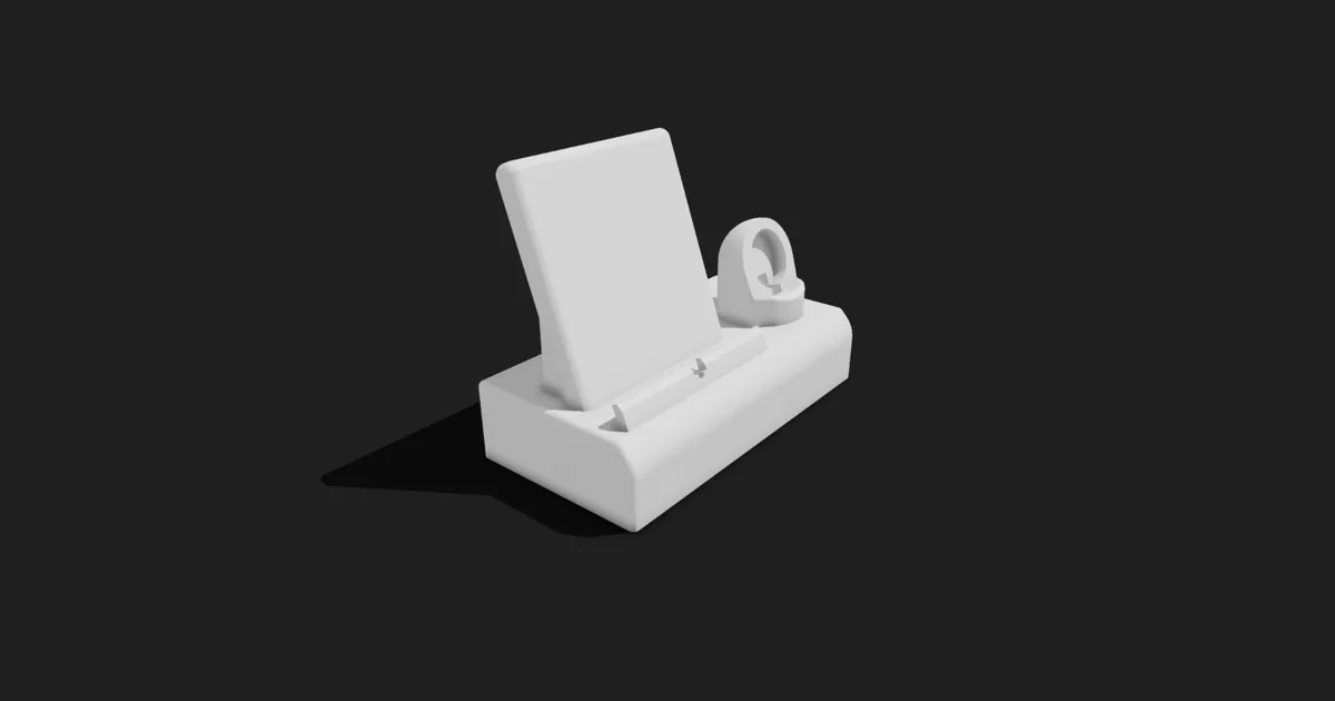 Samsung Phone and Watch Stand with Cable Charging - Samsung Galaxy Watch Stands, in stock