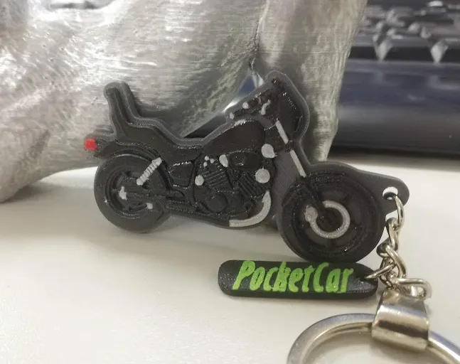 Yamaha Virago 1100 Keychain - Motorcycle Keychains, in stock in India