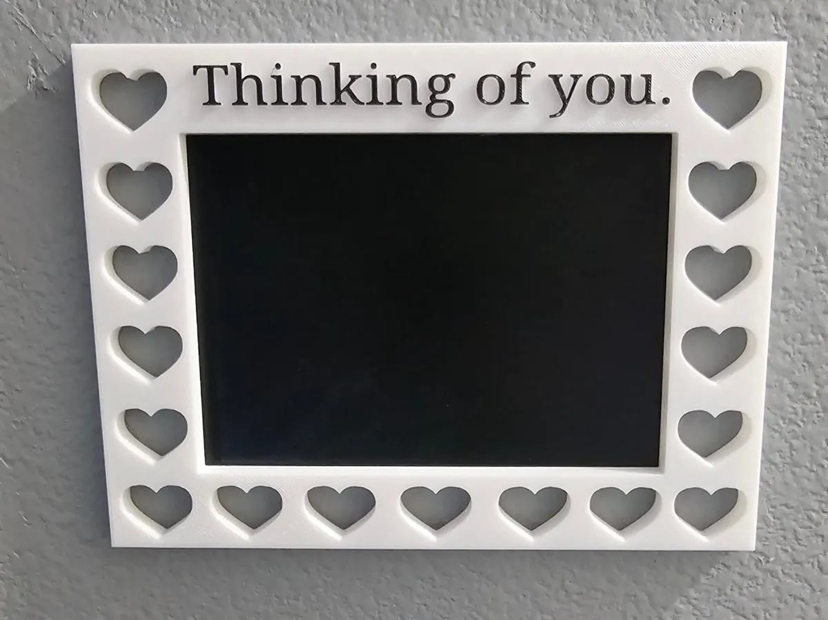 Thinking of you! 5" x 7" Photo frame