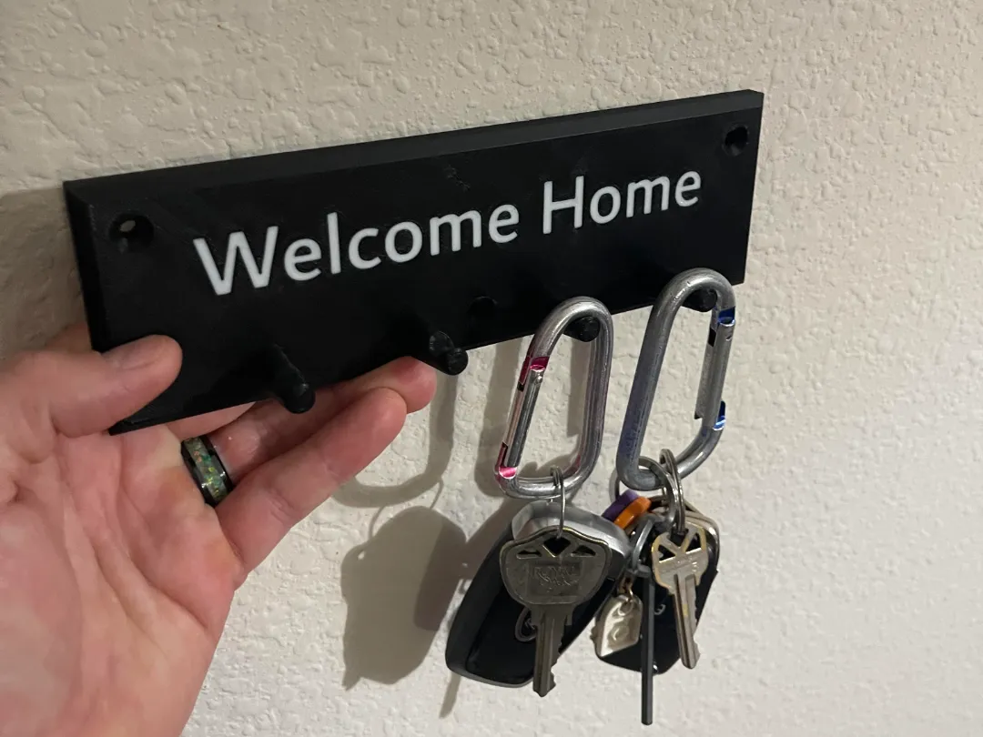 Welcome Home 4-Key Holder - Character Key Holders, in stock