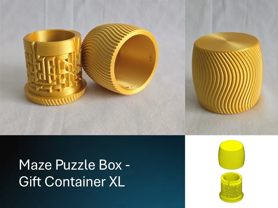 Maze Puzzle Box - Gift Container XL - Puzzles, in stock in India