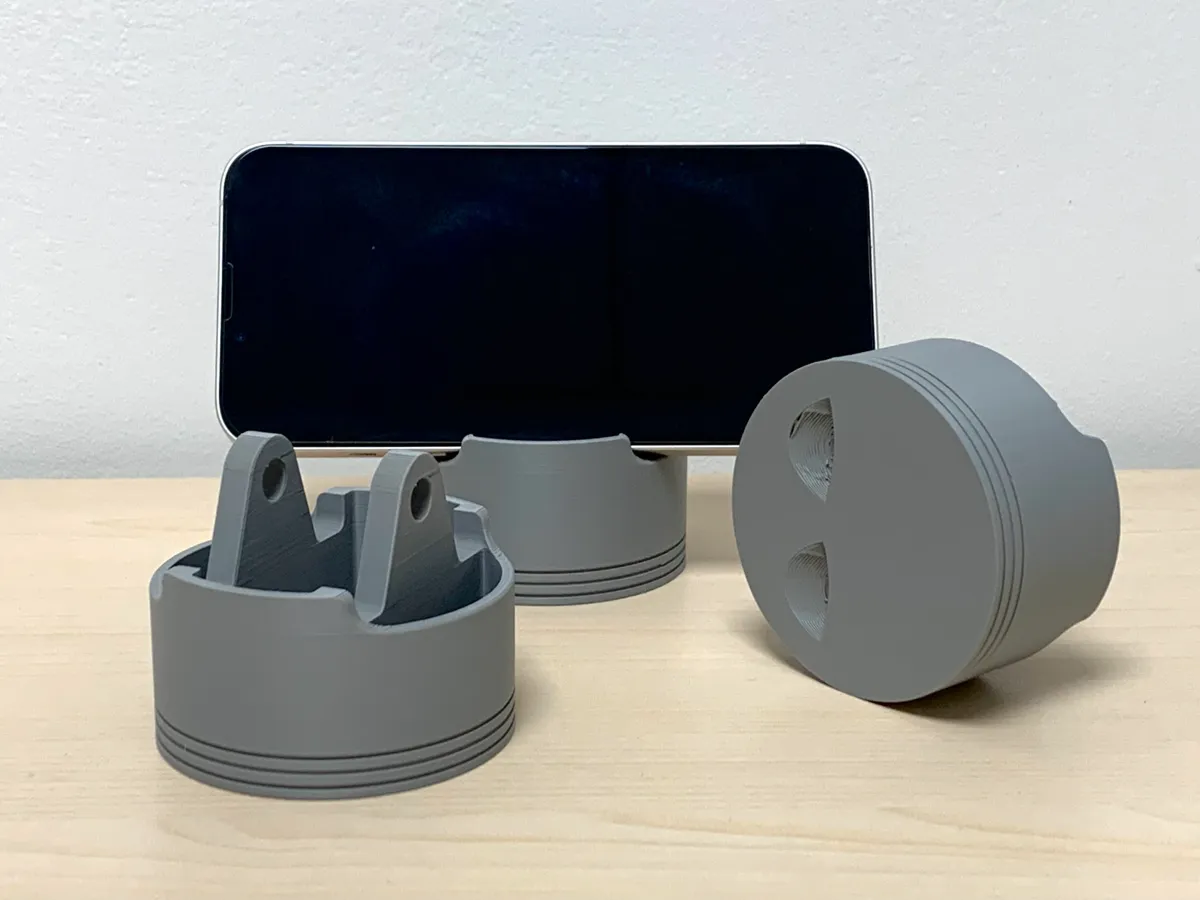 Piston Design Phone Holder