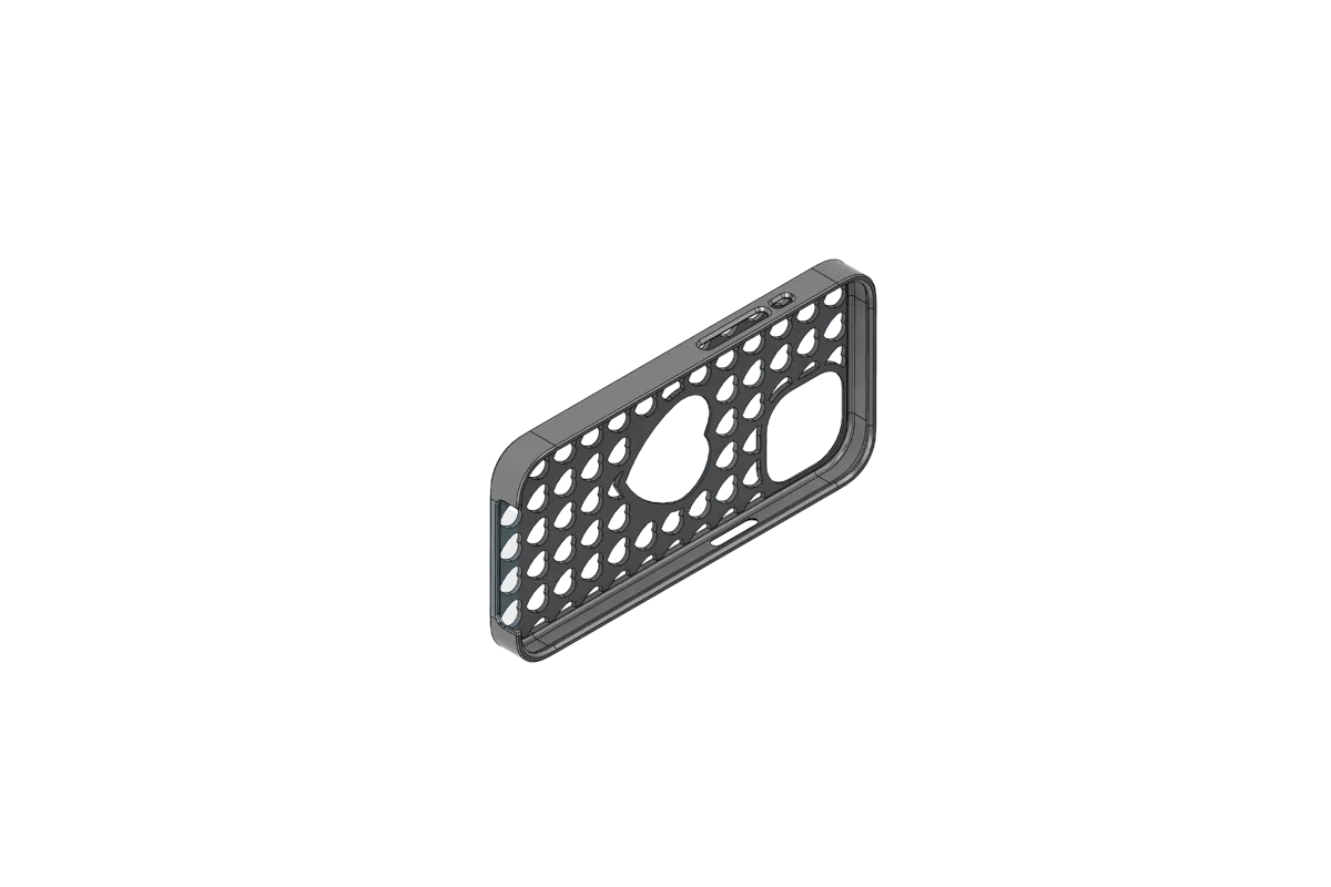 iPhone 13 Heart Pattern Case, photo 2 of 3 - iPhone 13 Heart Pattern Case Household