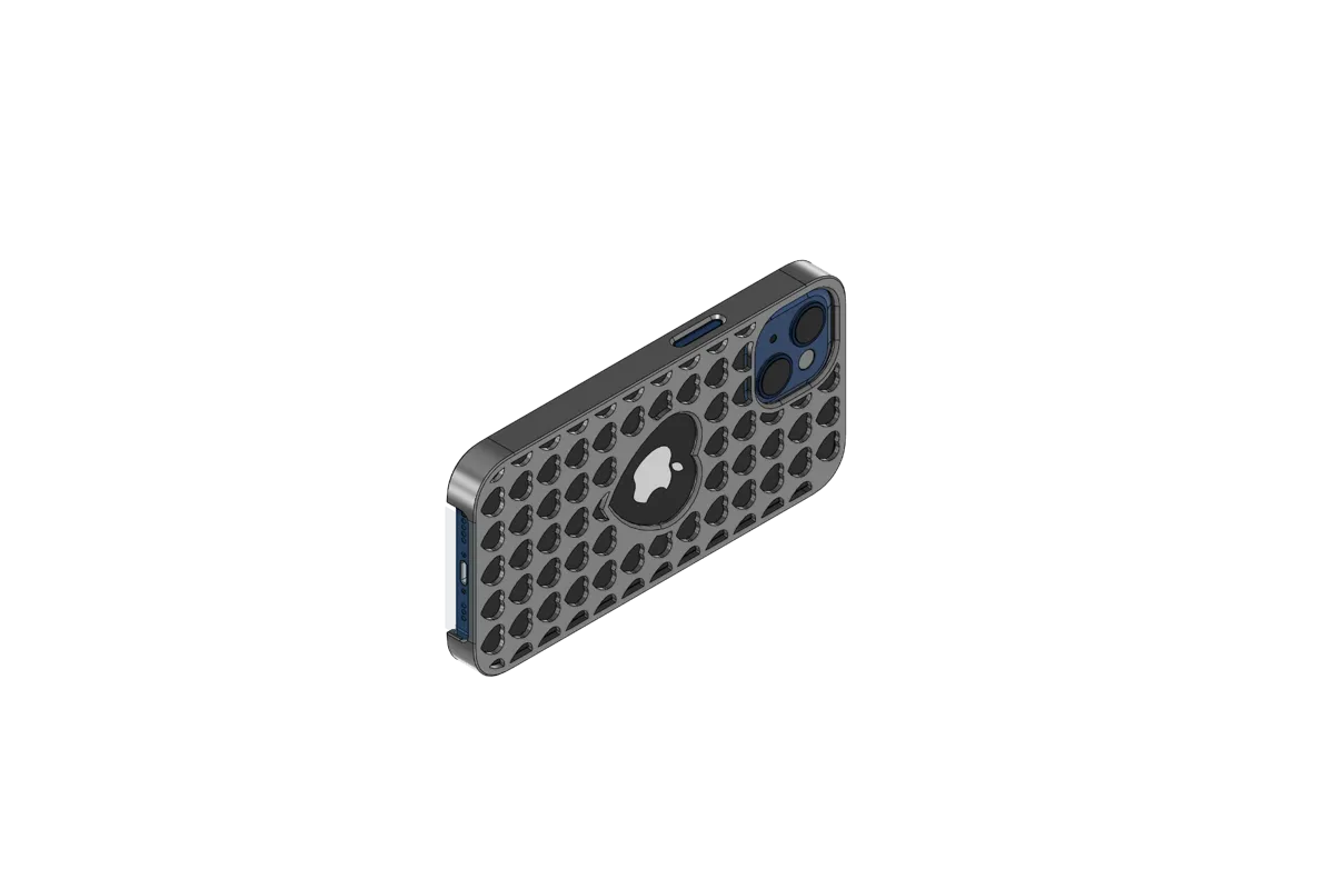 iPhone 13 Heart Pattern Case, photo 3 of 3 - iPhone 13 Heart Pattern Case Household