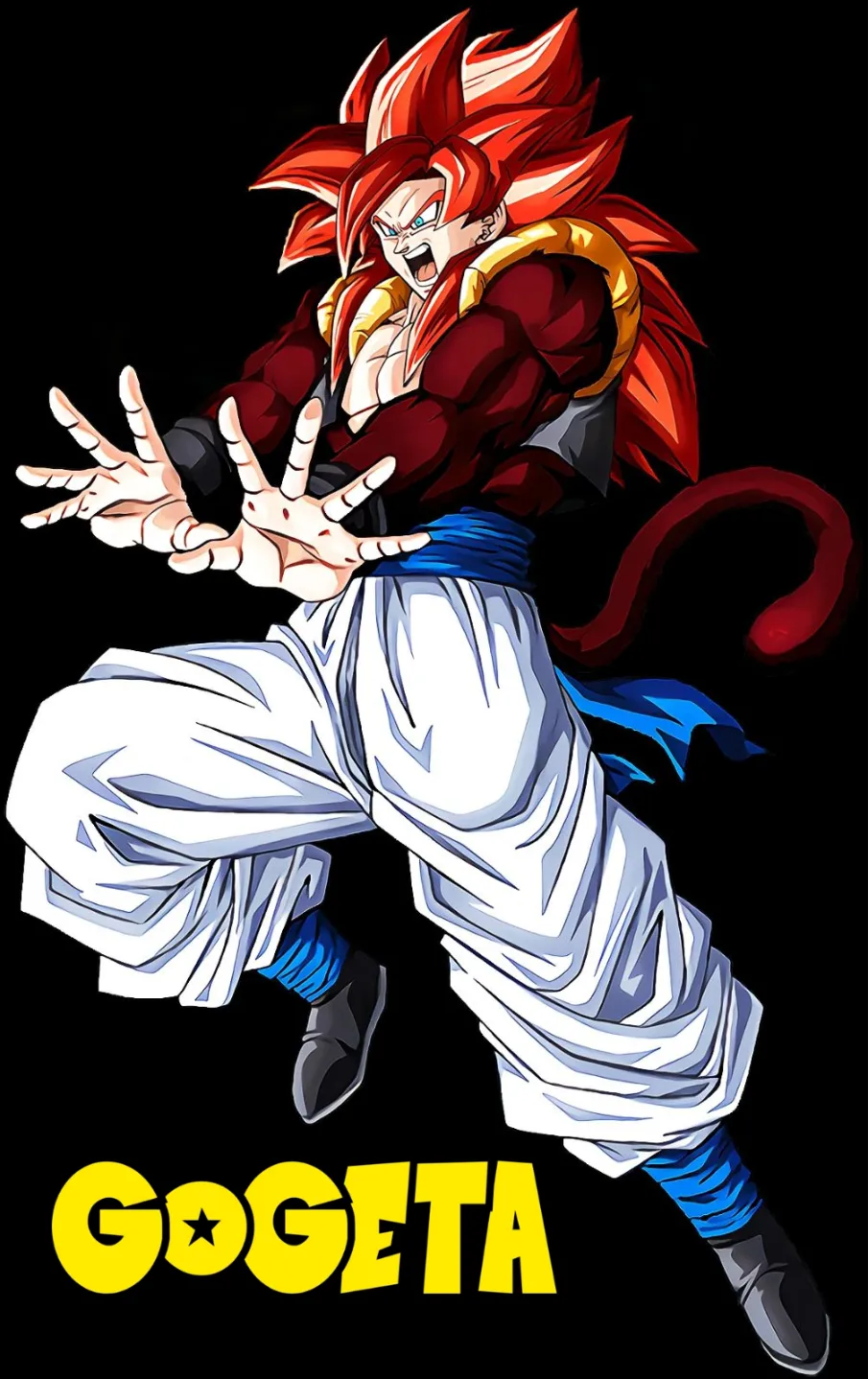 GOGETA Dragon Ball Hueforge - Anime Photo Art, in stock