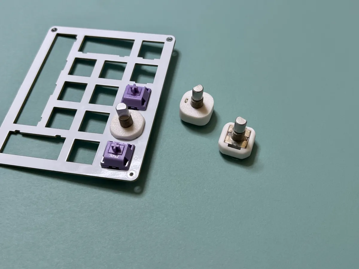 Rotary encoder knob, joystick cap and cover, photo 4 of 4 - Rotary encoder knob, joystick cap and cover Tools