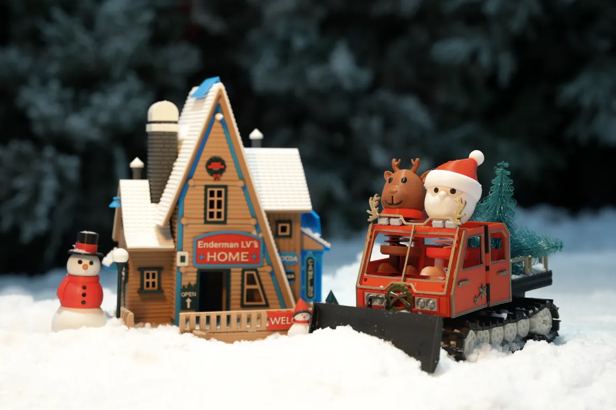 Christmas Santa's Snowcat 009, photo 2 of 4 - Christmas Santa's Snowcat 009 Gifts & Occasions
