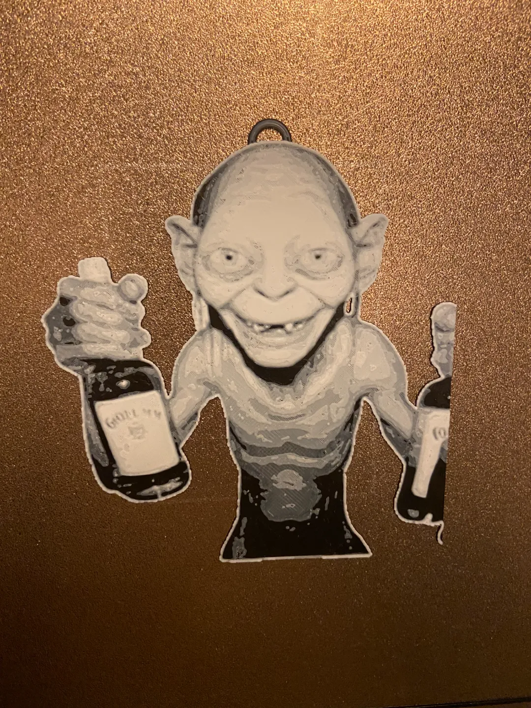 Gollum Christmas tree decoration, photo 2 of 2 - Gollum Christmas tree decoration Household