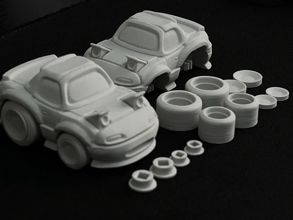 Mazda MX-5 movable assembly toy car, photo 4 of 4 - Mazda MX-5 movable assembly toy car Kids & Baby