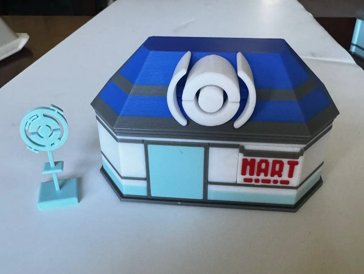Video Game Town - all parts snap together!, photo 4 of 4 - Video Game Town - all parts snap together! Miniatures