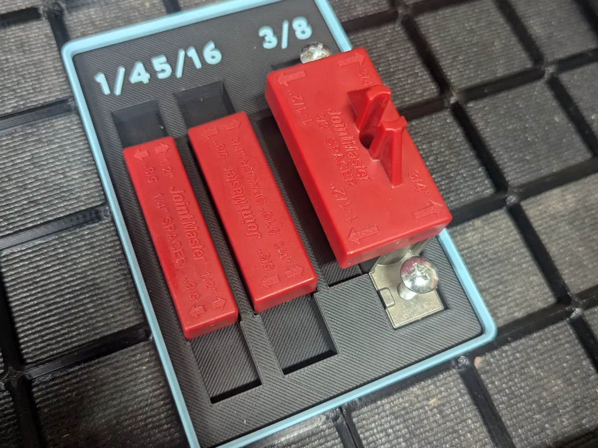 Milescraft 1334 Dowel Jig Bushing Gridfinity Bin, photo 2 of 4 - Milescraft 1334 Dowel Jig Bushing Gridfinity Bin Tools