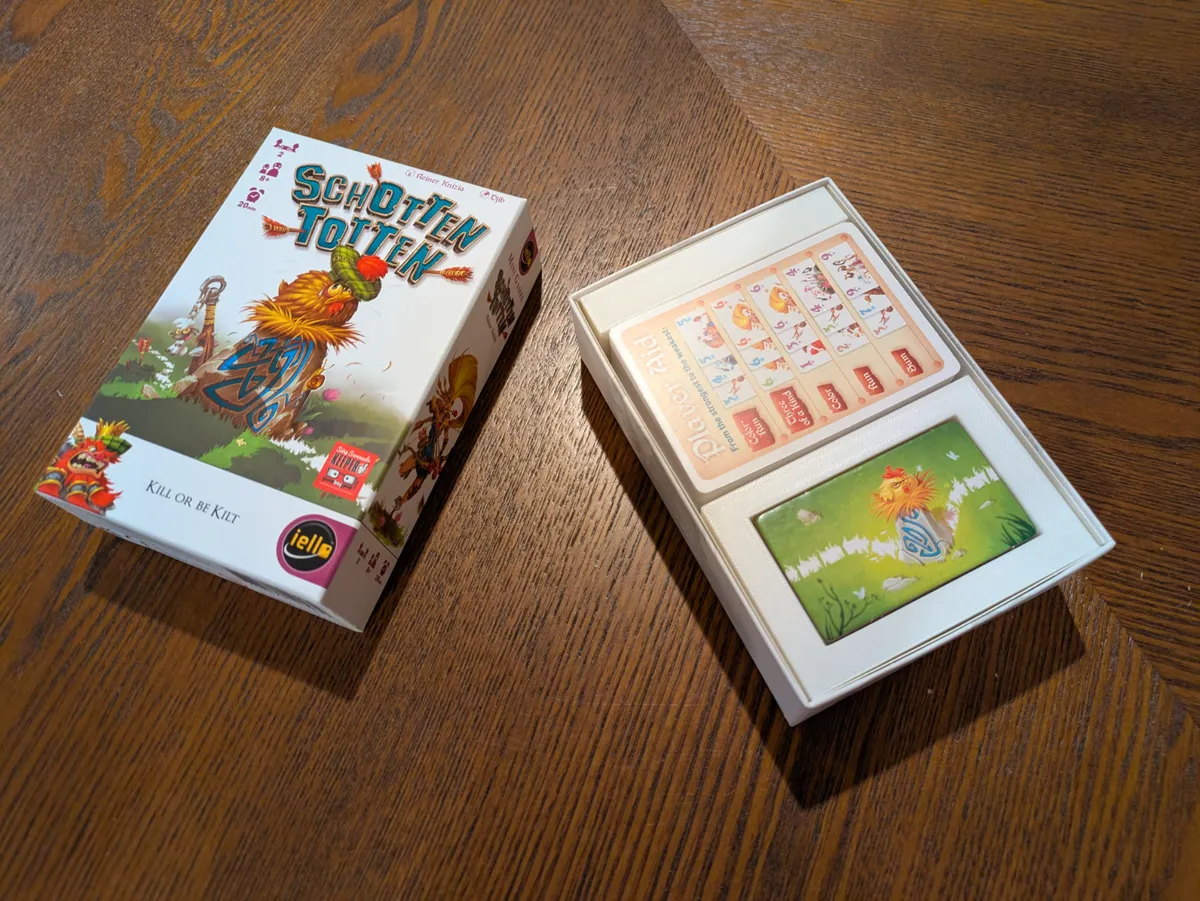 Schotten Totten Box Insert, photo 2 of 4 - Schotten Totten Box Insert Board Games & Tabletop