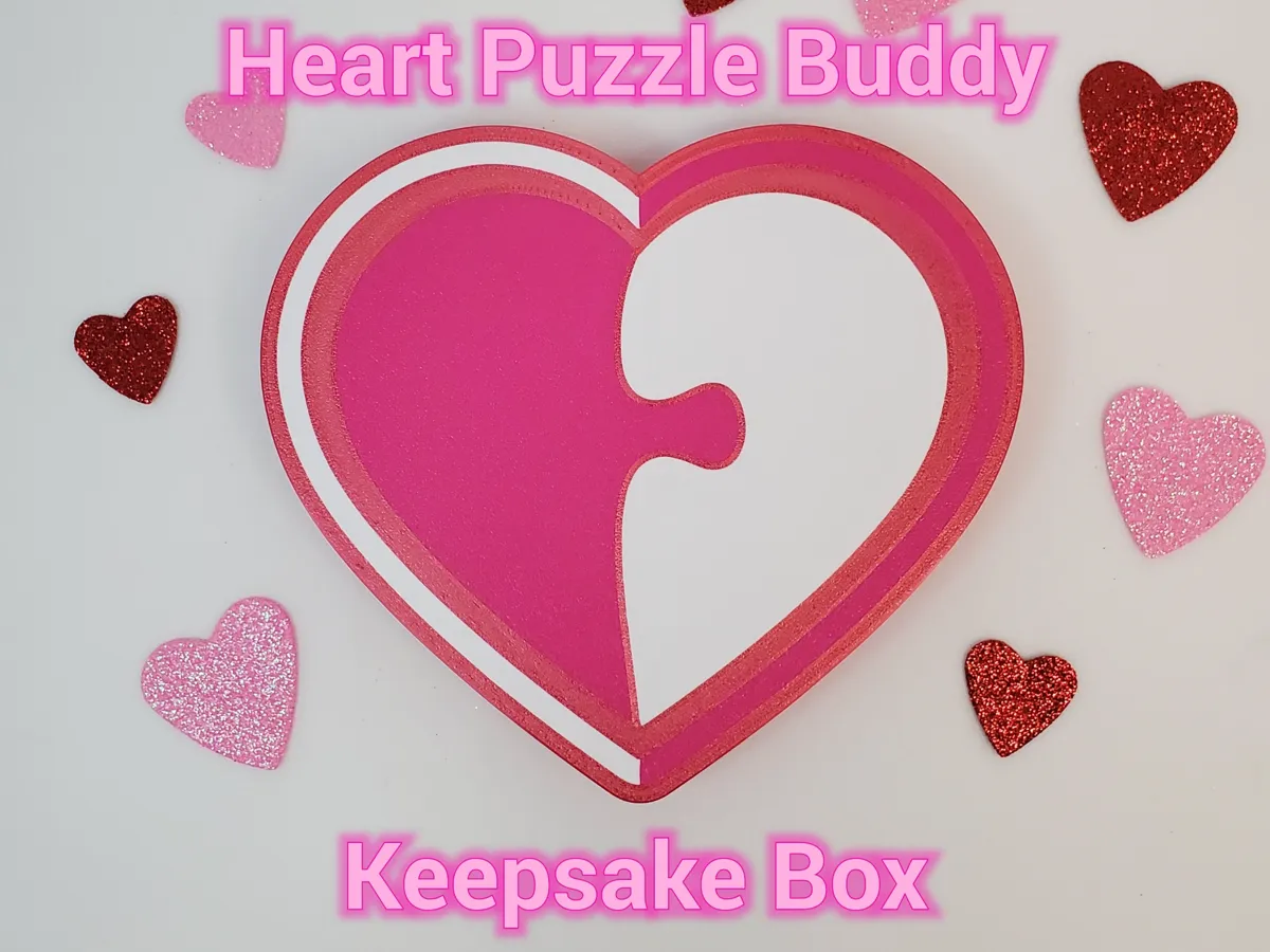 Valentine's Heart Puzzle Buddy Keepsake Box - Other Toys & Games, in stock in India