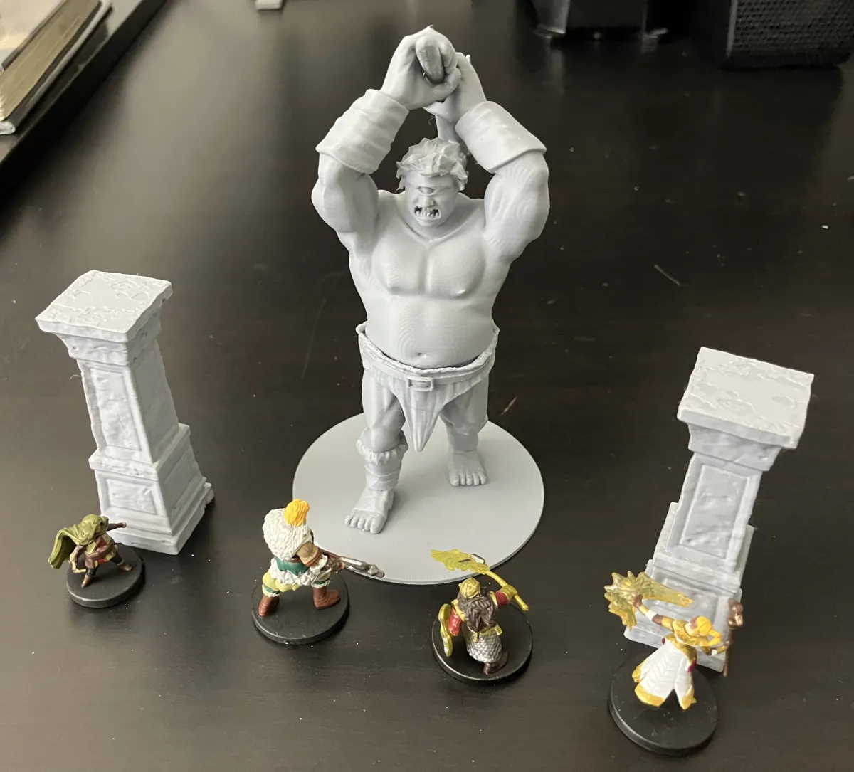 DND Dungeon Pillars, photo 3 of 4 - DND Dungeon Pillars Board Games & Tabletop