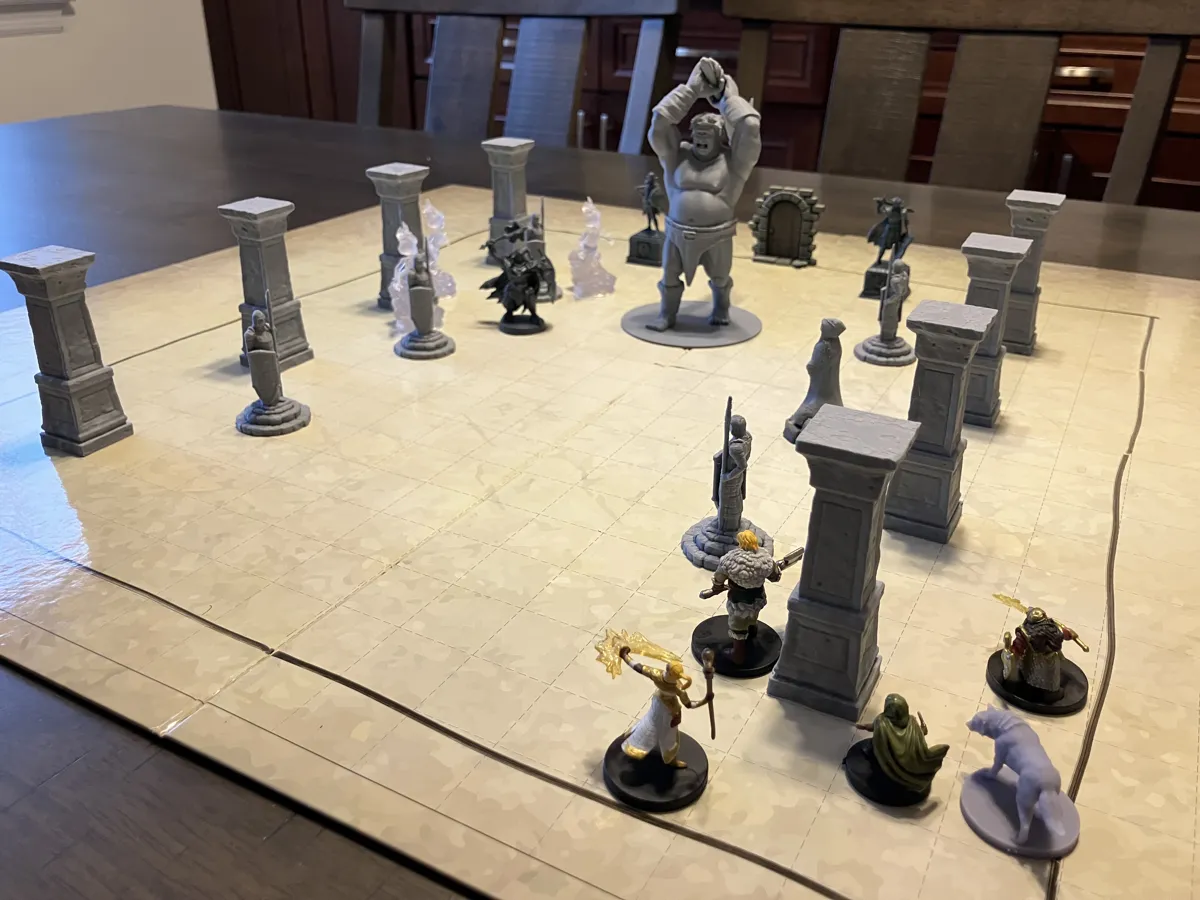 DND Dungeon Pillars, photo 4 of 4 - DND Dungeon Pillars Board Games & Tabletop