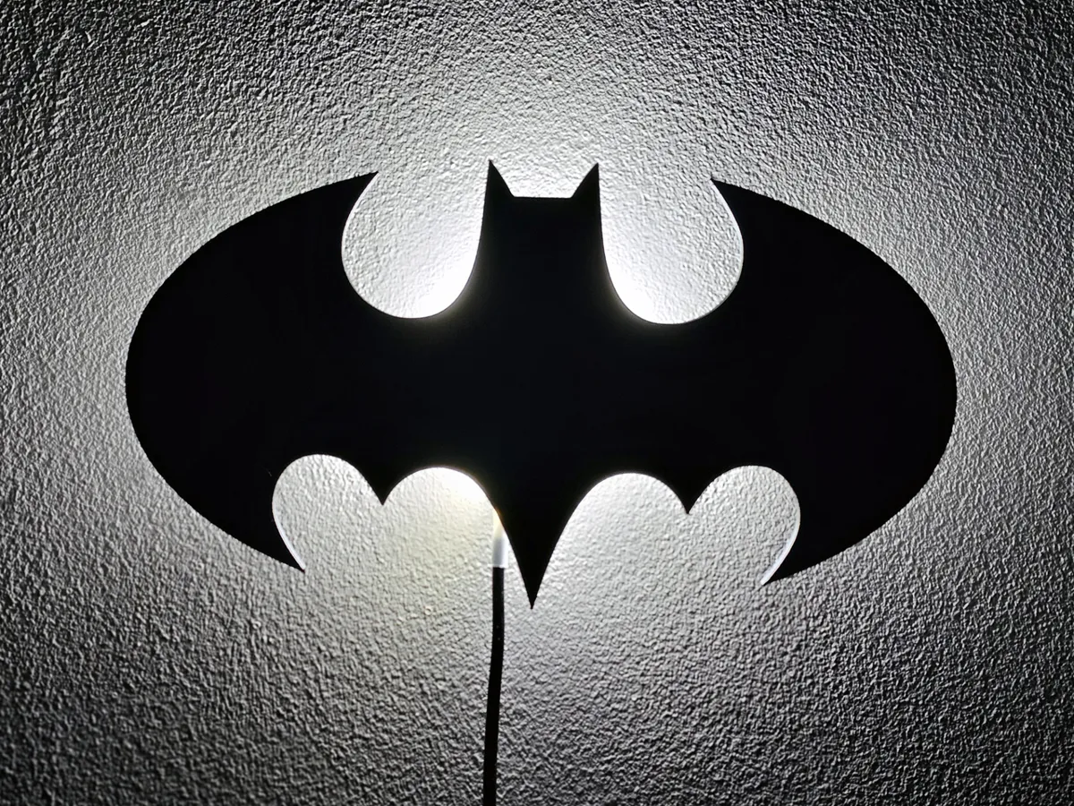 Batman Wall Light With Bracket