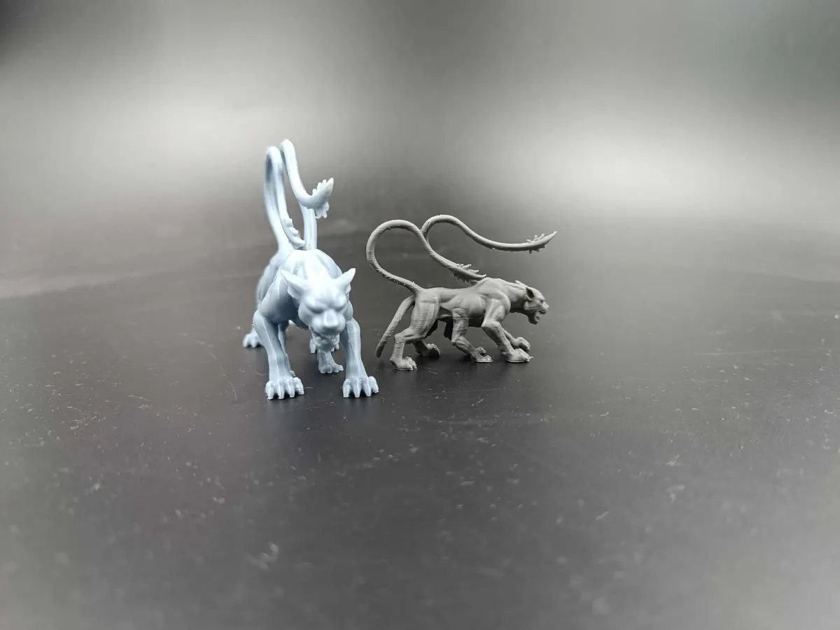 Miniature Wargaming - Displacer Beast - DnD -TTRPG, photo 4 of 4 - Miniature Wargaming - Displacer Beast - DnD -TTRPG Board Games & Tabletop