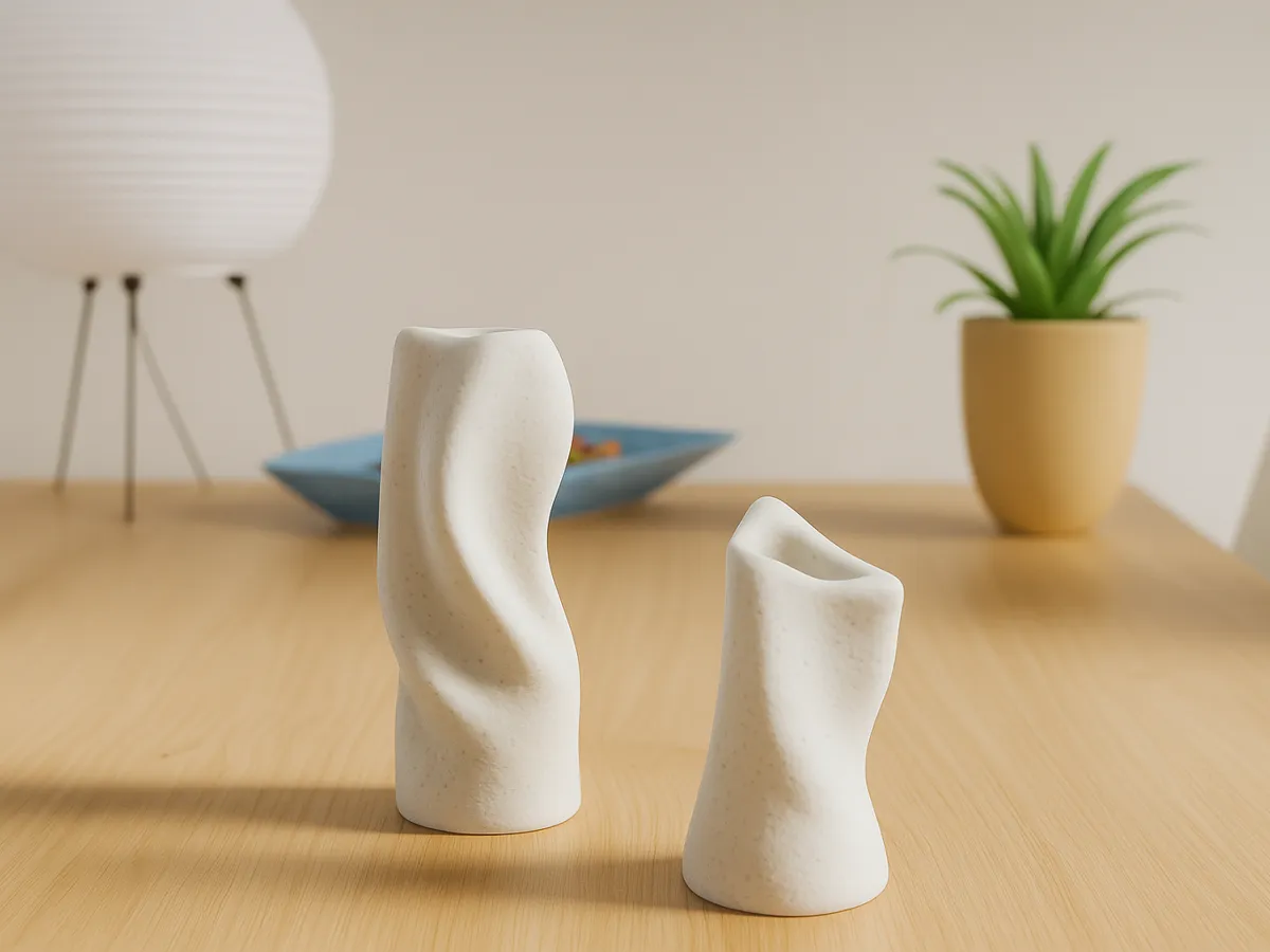 Sculpture candle holder