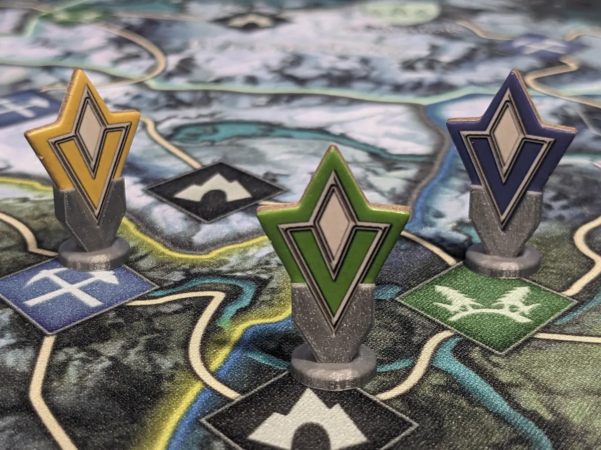 The Adventure Board Game - Token Holders