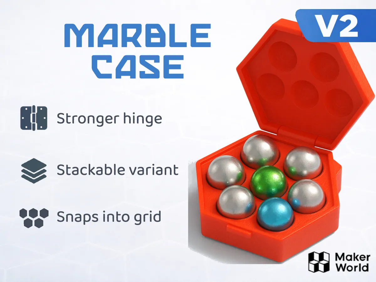 Marble Run Case, Marble Storage