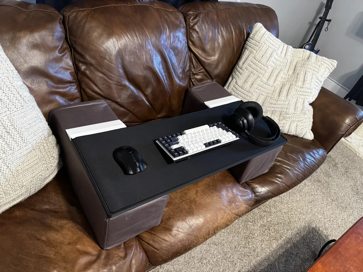 The Couch King - Your Comfy Desk Setup, photo 3 of 4 - The Couch King - Your Comfy Desk Setup Desk & Office