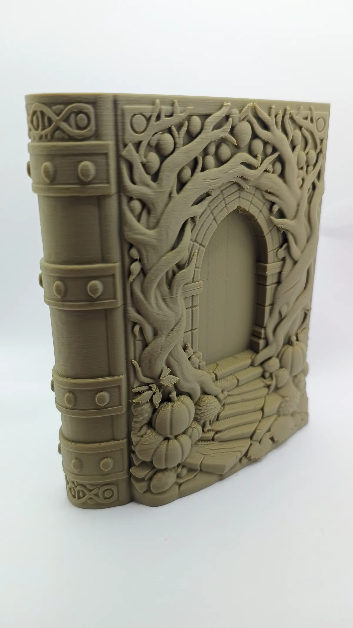 Zauberportal Buch der Herbstmagie Book Nook, photo 3 of 4 - Zauberportal Buch der Herbstmagie Book Nook Home Decor Items