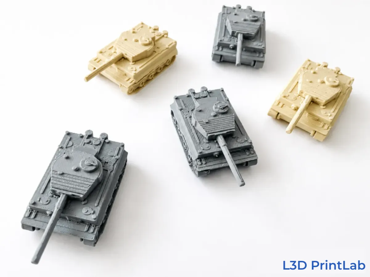 Mini Tiger 1 Tank 1/200 Scale