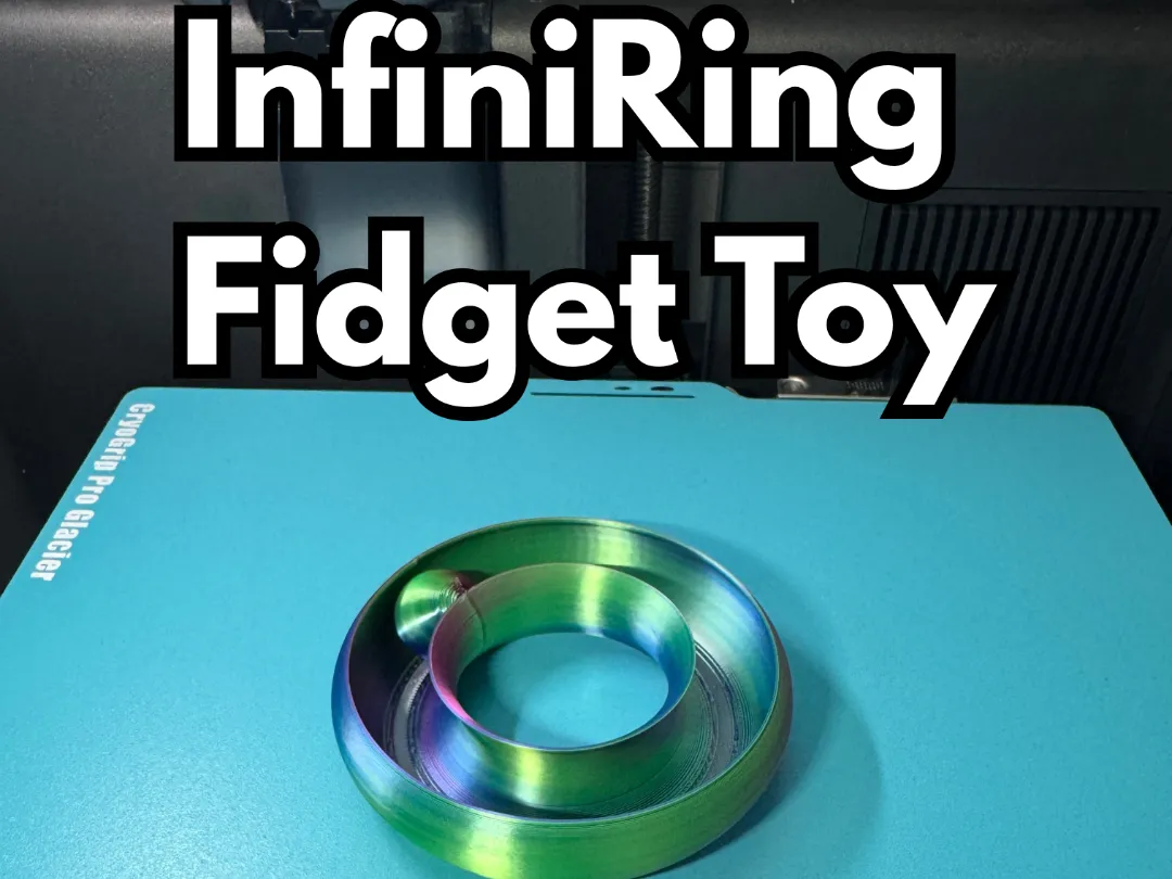 InfiniRing Fidget Toy - Spin It Forever!